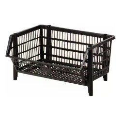 CESTO PEQUENO 26X34,5X44 PRETO PC 1