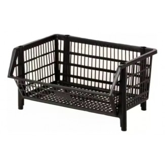 CESTO PEQUENO 26X34,5X44 PRETO PC 1