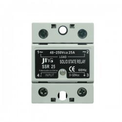 CH ESTATICA JNG SSR 25A 240VAC/3-32VDC PC 1