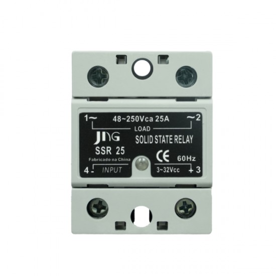 CH ESTATICA JNG SSR 25A 240VAC/3-32VDC PC 1