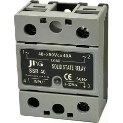 CH ESTATICA JNG SSR 40A 240VAC/3-32VDC PC 1