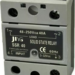 CH ESTATICA JNG SSR 40A 240VAC/3-32VDC PC 1