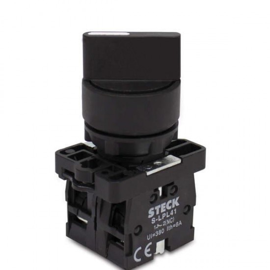CH SELETORA STECK 22MM MAN CURTA S-MB8D0 0-1 PT PC 1