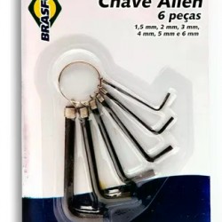 CHAVE ALLEN BRASFORT JOGO 1,5 A 06 MM 8215 PC 1