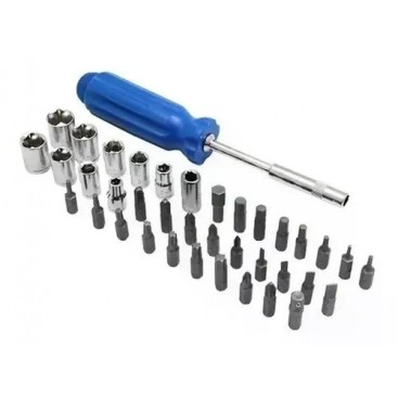 CHAVE BRASFORT JG FENDA/PHILLIPS/SOQUETE 6007 PC 1