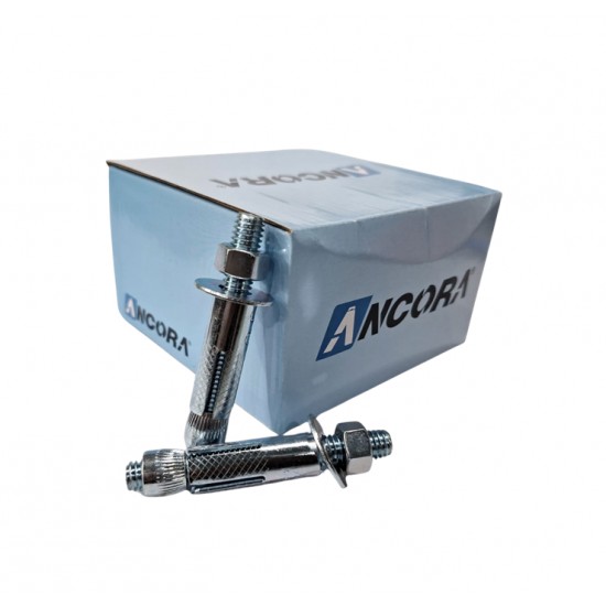 CHUMBADOR ANCORA L 3/8  X 80 MM C/PRIS.F PC 1