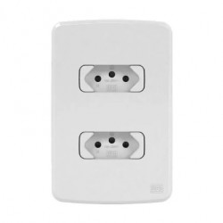 CJ COMPOSE BR C/P 2 TOMADAS 10A  PC 1