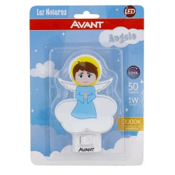 ABAJUR LUZ NOTURNA LED AVANT ANGELO BIV PC 1