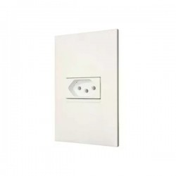 CJ PIAL PLUS+ BCO C/P 1 TOMADA 10A 615080BC PC 1