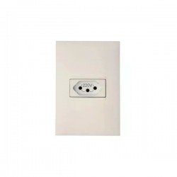 CJ PIAL PLUS+ BCO C/P 1 TOMADA 20A 615081BC PC 1