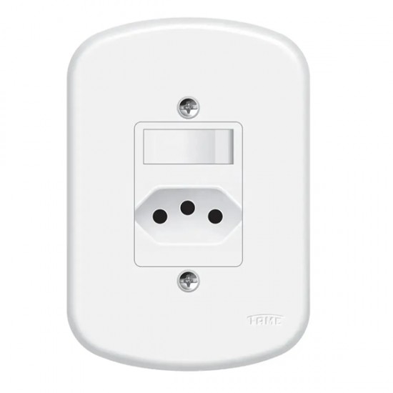 CJ.FAME BLANC 1 INT PARALELO 1 TOMADA 10A 1361 PC 1