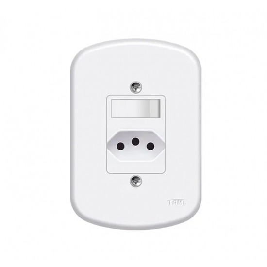 CJ.FAME BLANC 1 INT SIMPLES 1 TOMADA 20A 1358 PC 1