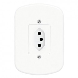 CJ.FAME BLANC 1 TOMADA 10A 1349 PC 1