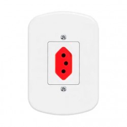 CJ.FAME BLANC 1 TOMADA 10A 2336 VM PC 1