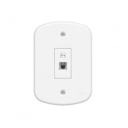 CJ.FAME BLANC 1 TOMADA RJ11 0598 CF 1