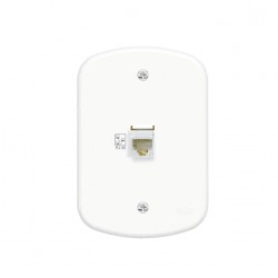 CJ.FAME BLANC 1 TOMADA RJ45 1138 PC 1