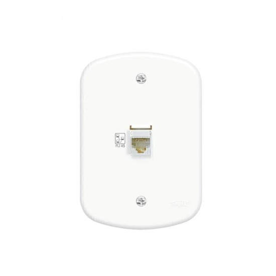 CJ.FAME BLANC 1 TOMADA RJ45 1138 PC 1