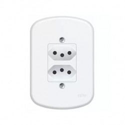 CJ.FAME BLANC 2 TOMADAS 20A 1354 PC 1