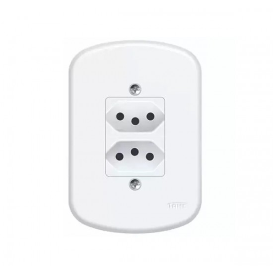 CJ.FAME BLANC 2 TOMADAS 20A 1354 PC 1