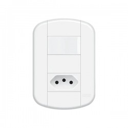 CJ.FAME BLANC+ 1 INT SIMPLES 1 TOMADA 10A 3924 PC 1