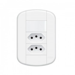 CJ.FAME BLANC+ 1 INT SIMPLES 2 TOMADA 20A 3928 PC 1