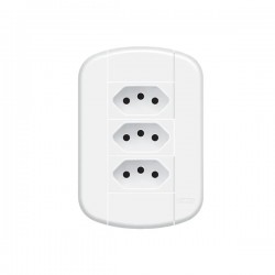 CJ.FAME BLANC+ 3 TOMADA 20A 3922 PC 1