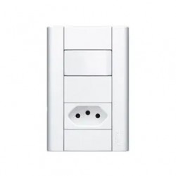 CJ.FAME MODULARE 1 INT SIMPLES 1 TOMADA 20A 1436 PC 1