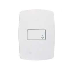 CJ.PEROLA BRANCA C/PL 1 INT CAMPAINHA 10A PC 1