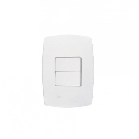 CJ.PEROLA BRANCA C/PL 2 INT SIMPLES 10A PC 1