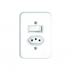 CJ.POLLAR C/PL 1 INT PARALELO 1 TOMADA 20A PC 1