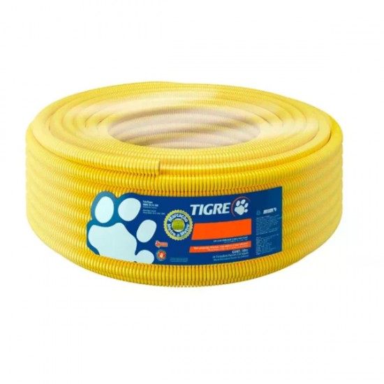 CONDUITE CORRUG AMARELO TIGRE 32MM 1 C/25M RL 1