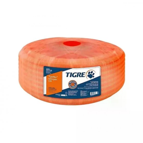 CONDUITE CORRUG LARANJA TIGRE 32MM 1 C/25M RL 1