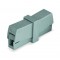 CONECTOR EMENDA WAGO LINHA 0,5-2,5MM 224-201 CINZA PC 1