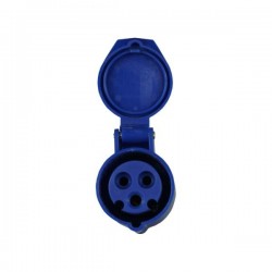 ACOPLAMENTO JNG 2P+T 63A 220V 6H AZUL 233 PC 1