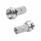 CONECTOR P/COAXIAL ROSCA/ROSCA RG59 C/100 PCTE 1