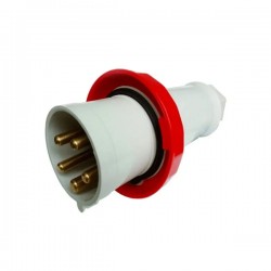 ACOPLAMENTO JNG 3P+T+N 63A 380V 6H VERM 235 PC 1