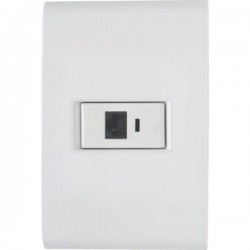 CONJ LIZ C/P BCO 1 TOMADA RJ11 170019 PC 1