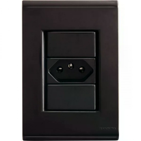 CONJ LIZ C/P GRAFITE 1 TOMADA 20A 57173013 PC 1