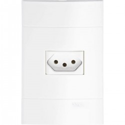 CONJ LUNARE C/PL 4X2 1 TOMADA 20A 444731 CF 1