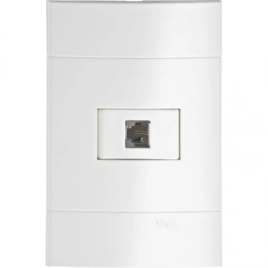 CONJ LUNARE C/PL 4X2 1 TOMADA TV 44111 CF 1