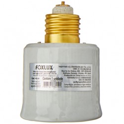 ADAPTADOR P/LAMPADA FOXLUX E27 P/E40 FX04 CF 1
