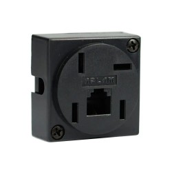 ADAPTADOR P/TELEFONE SIMPLES APLAM PRETO PC 1