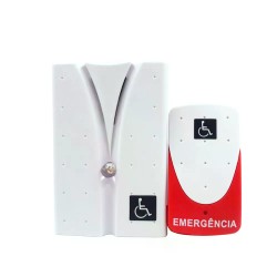 ALARME AUDIO VISUAL DNI PNE/PCD PILHA PORT DEFICIE PC 1