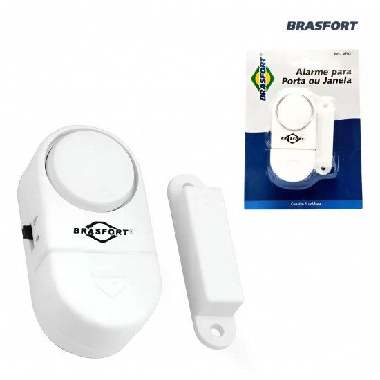 ALARME P/PORTA OU JANELA BRASFORT 8782 PC 1