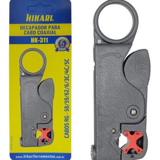 ALICATE DECAPADOR HIKARI P/ COAXIAL HK-311 PC 1
