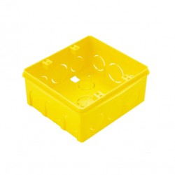 CX DE LUZ PVC BRASCOM 4X4 AMARELO CF 1