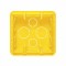 CX LUZ PVC PIAL 4X4 AMARELO 689035 CF 1