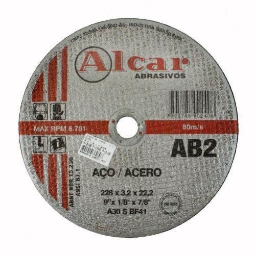 DISCO CORTE FERRO ALCAR 10-5/8 2T PC 1