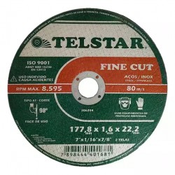 DISCO CORTE INOX 7 1,6 7/8 FINE CUT PC 1