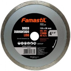 DISCO DIAMANTADO FOXLUX 4.3/8 LISO 110X20MM PC 1